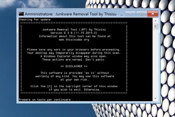 Come eliminare BitGuard