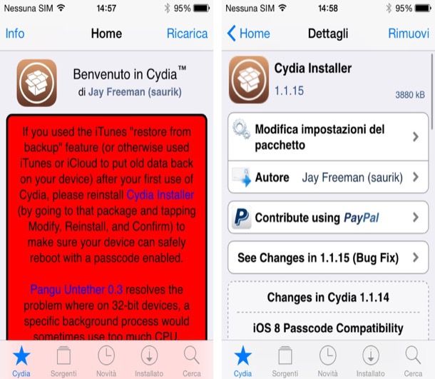 Come fare jailbreak iPhone