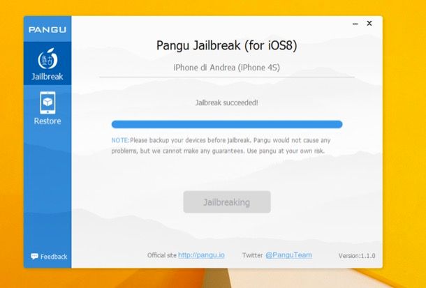 Come fare jailbreak iPhone