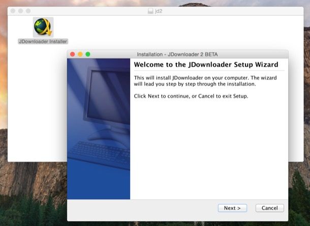 Come usare JDownloader Mac