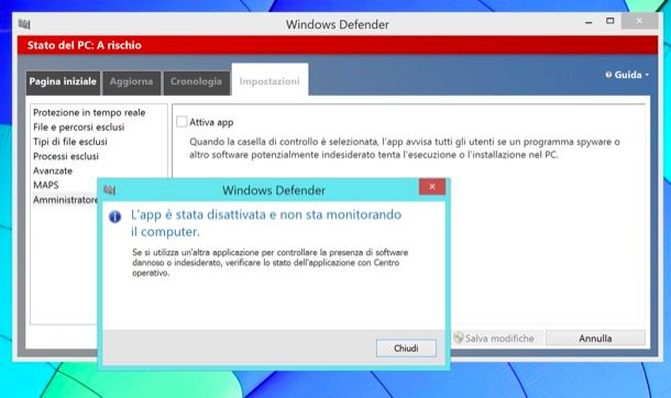 Come disinstallare MSE