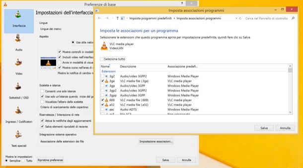 Come impostare VLC come predefinito