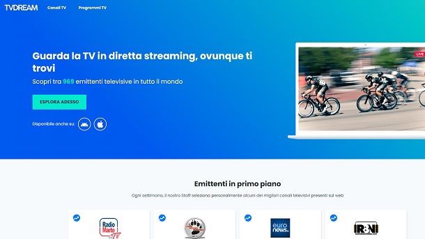 TVDream Altre possibilità per vedere la TV sul PC