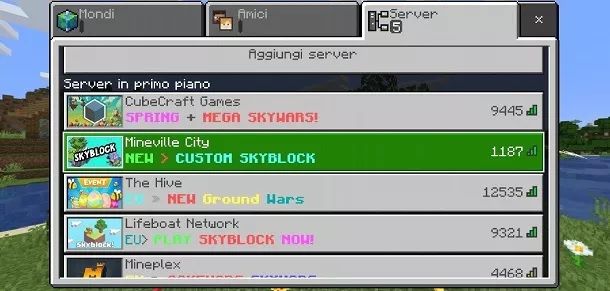 Minecraft PE Server