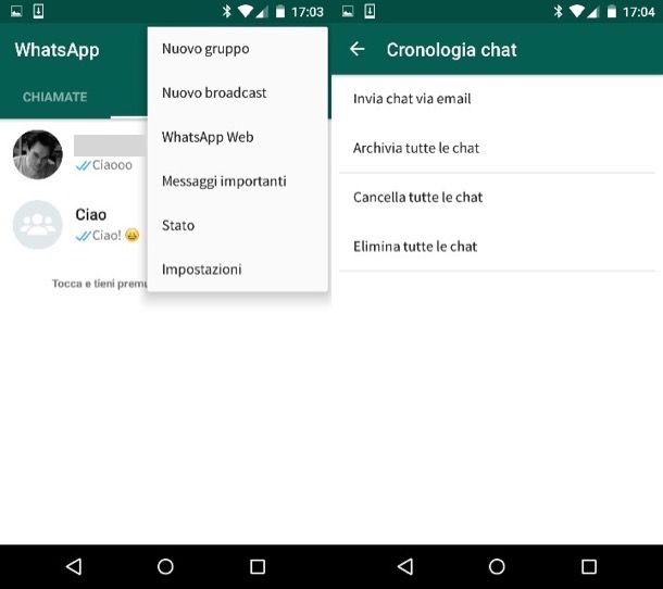 Come archiviare i messaggi di WhatsApp su iPhone