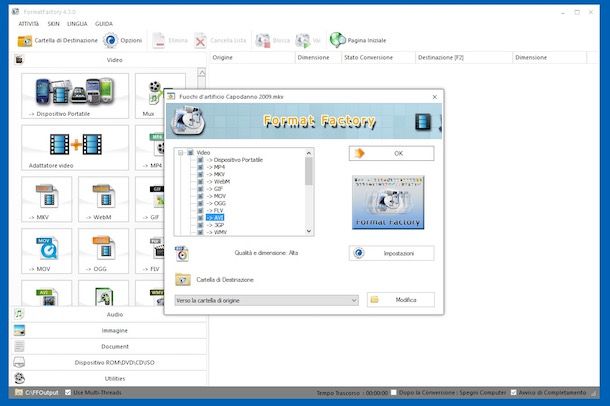 Come convertire file MKV
