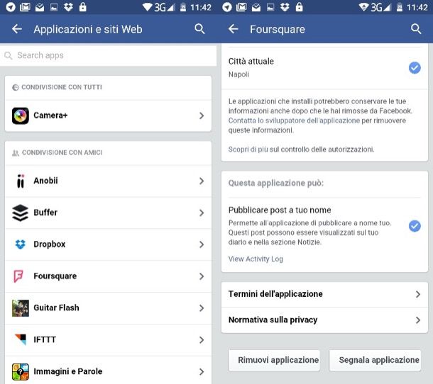 Come togliere la sincronizzazione da Facebook