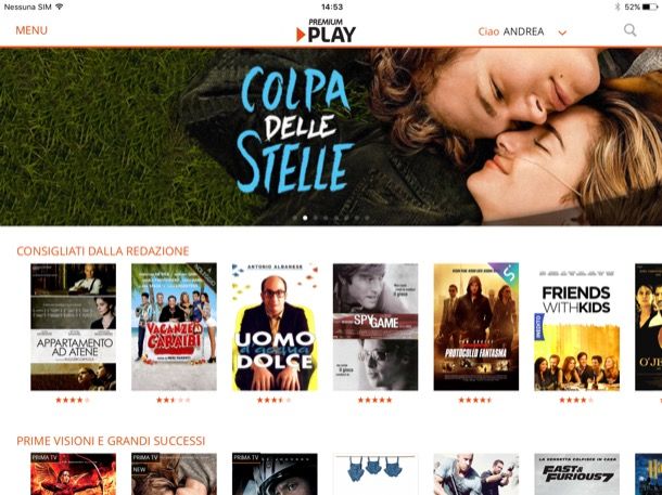 Come vedere film in streaming su iPad