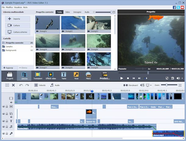 Programmi per montare video