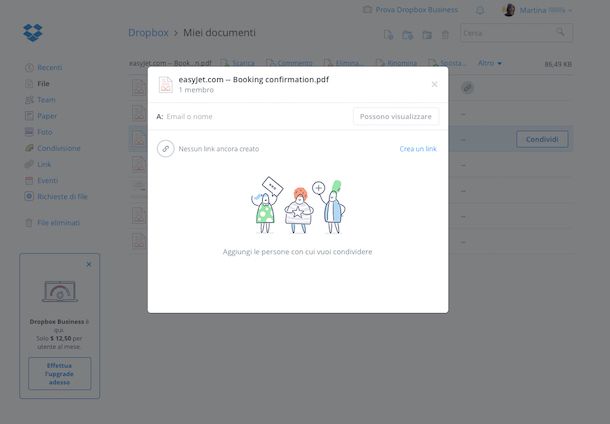 Come utilizzare Dropbox