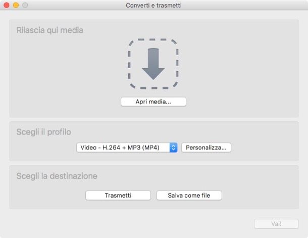Come ruotare video con VLC