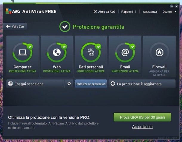 antivirus gratis aranzulla
