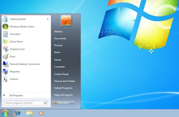 Come cambiare lingua a Windows 7