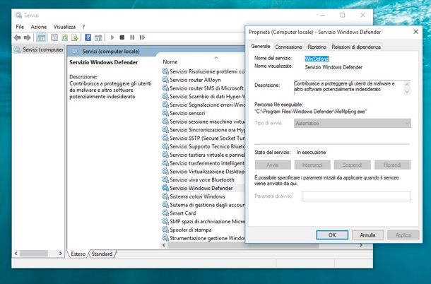 Come attivare Windows Defender