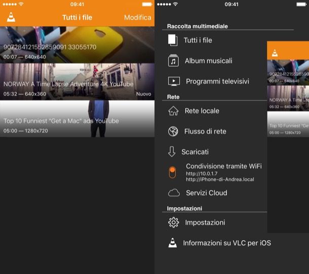 Come caricare video su iPhone