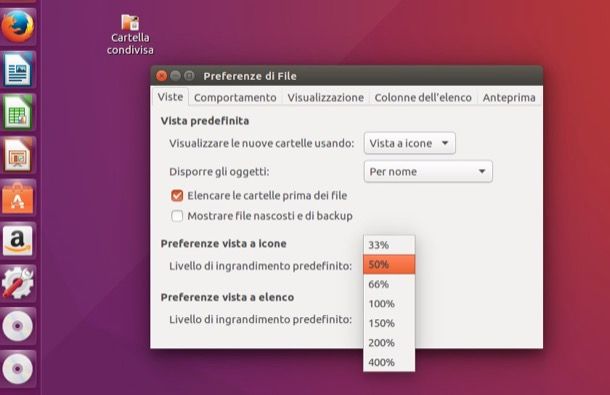 Come rimpicciolire le icone sul Desktop