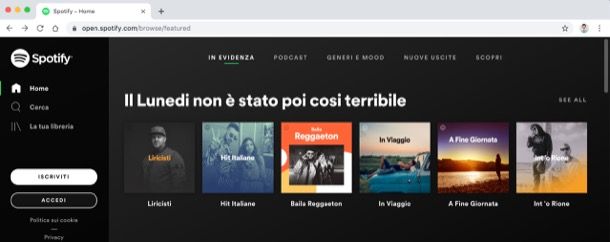 Spotify Web