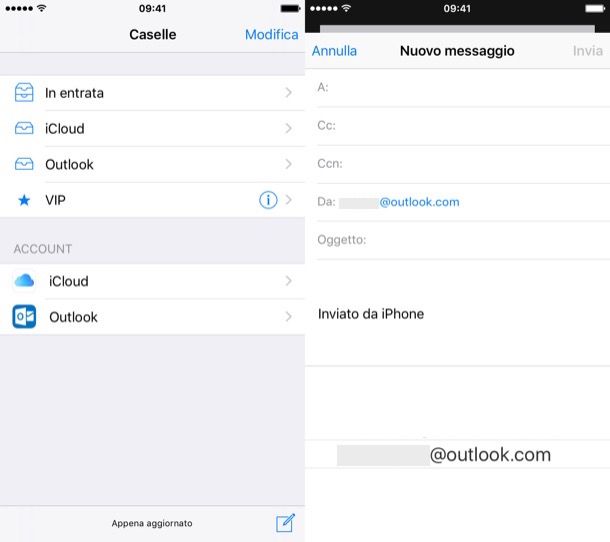 Come configurare Hotmail in Outlook per iPhone