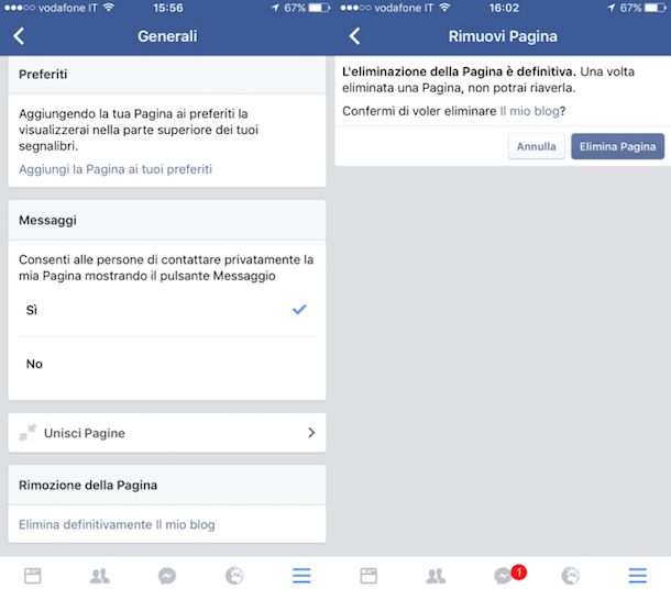 Come eliminare una pagina su Facebook Salvatore Aranzulla