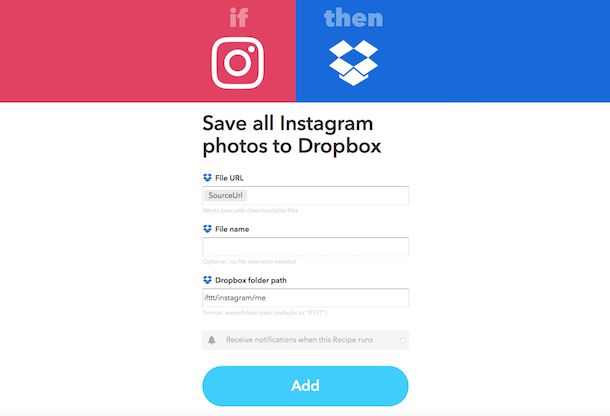 Come salvare foto da Instagram