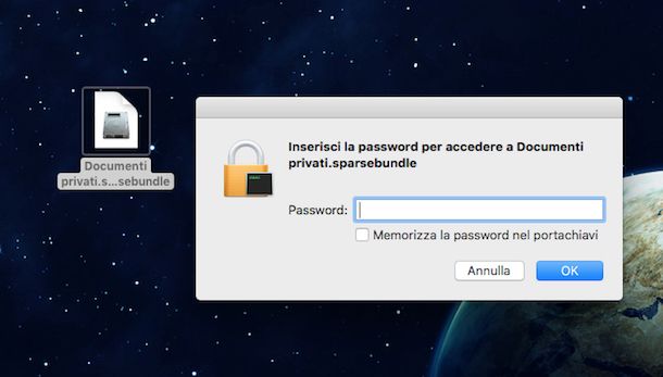 Come mettere la password a una cartella