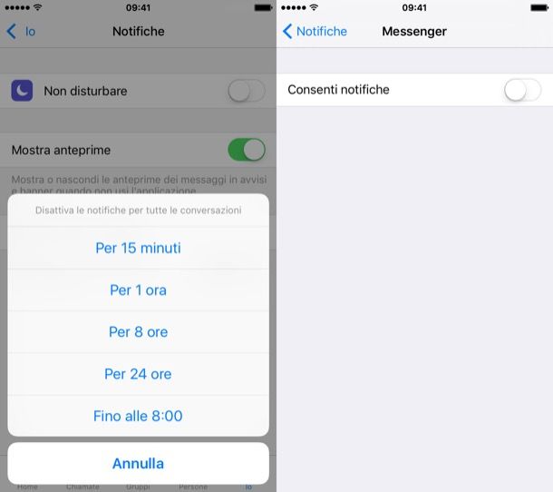 Come chiudere Facebook Messenger