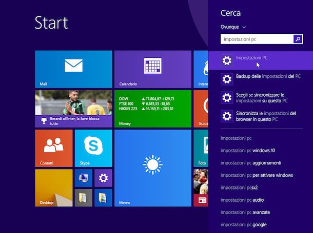 Come ripristinare Windows 8