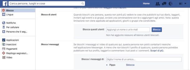 Come sbloccare una persona su Facebook | Salvatore Aranzulla