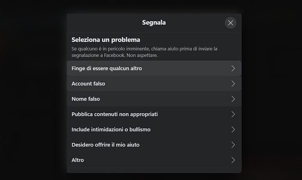 Come cancellare profilo Facebook doppio