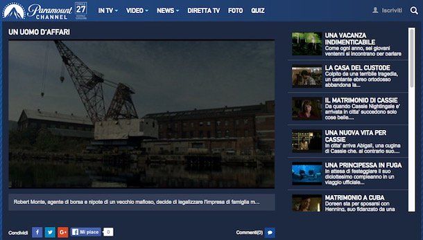 Come vedere film in streaming