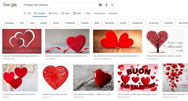 Scaricare immagini San Valentino