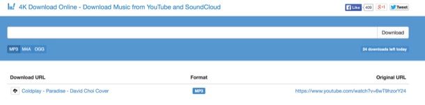 Come scaricare canzoni da YouTube