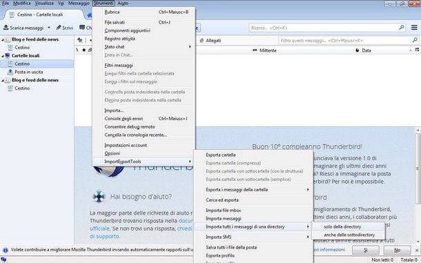 programma per leggere file eml