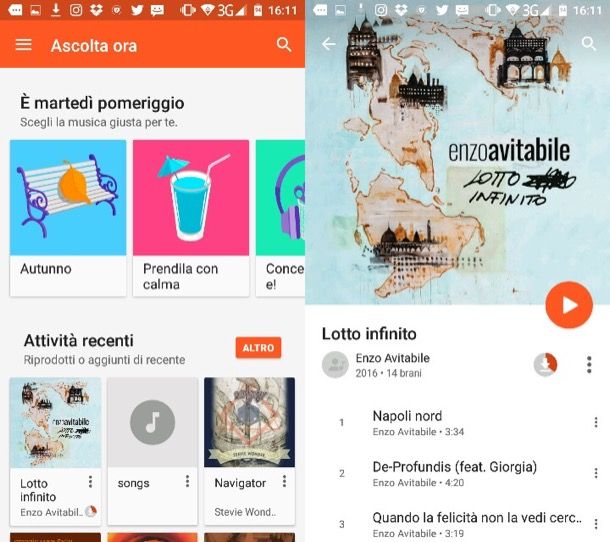 Come scaricare musica gratis Android