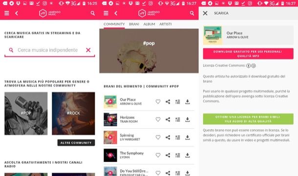 Come scaricare musica gratis Android