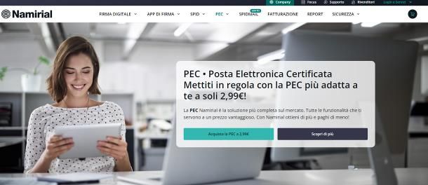 Posta certificata (casella di posta elettronica)