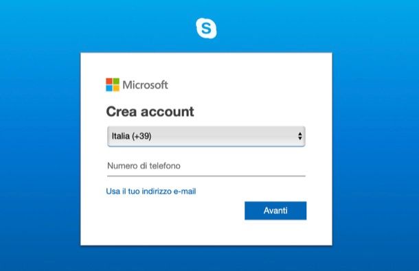 Account Skype