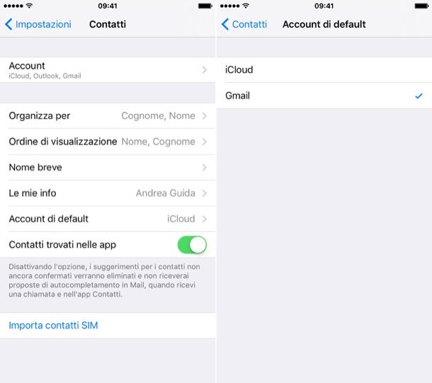 Tre modi per trasferire i contatti dall’iPhone a Gmail
