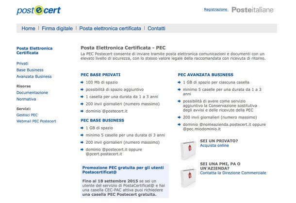Come creare una casella di posta certificata Come creare una casella di posta certificata