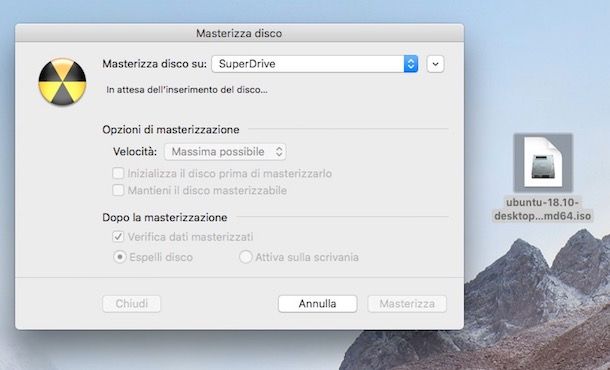 Come masterizzare DVD Mac