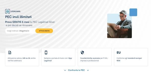 Posta certificata Legalmail
