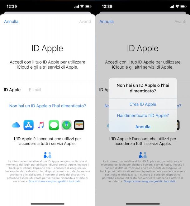 Come creare ID Apple da iPhone