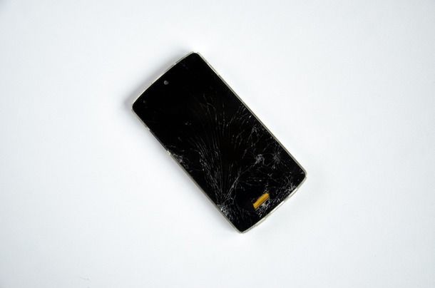 Smartphone rotto