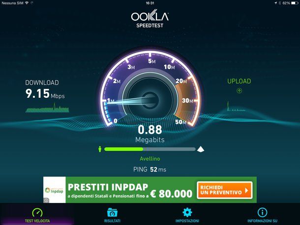 Come controllare velocità ADSL