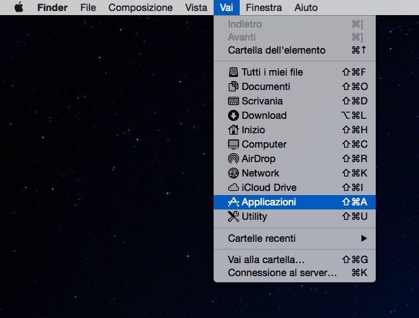 Come disinstallare applicazioni Mac