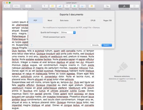 Come convertire DOC in PDF