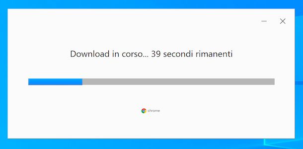 Installazione Chrome su Windows