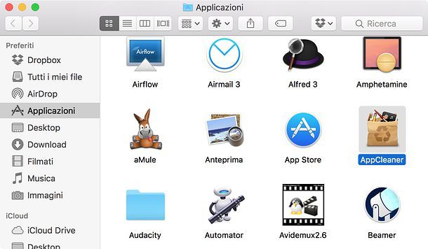Come disinstallare applicazioni Mac