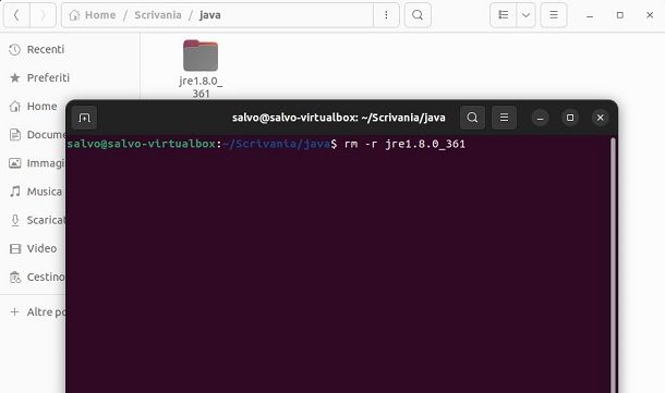 Come disinstallare Java su Ubuntu