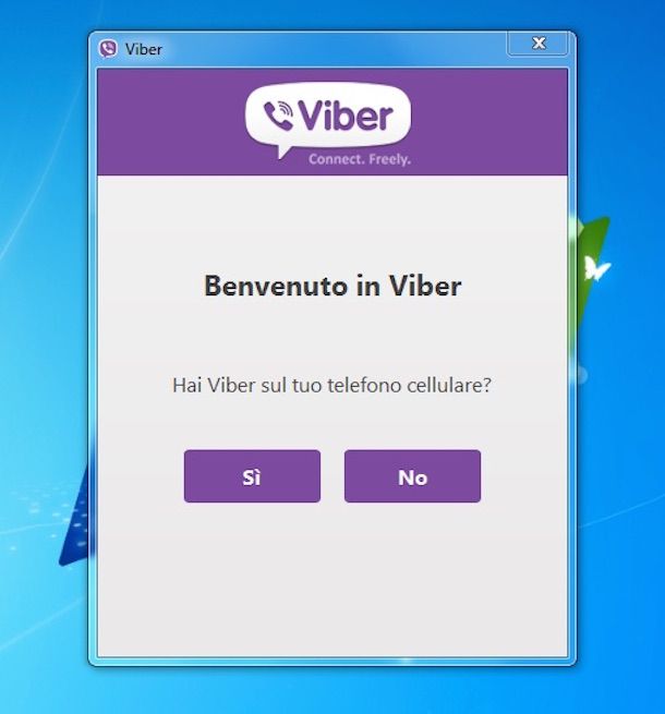Screenshot che mostra come scaricare Viber gratis